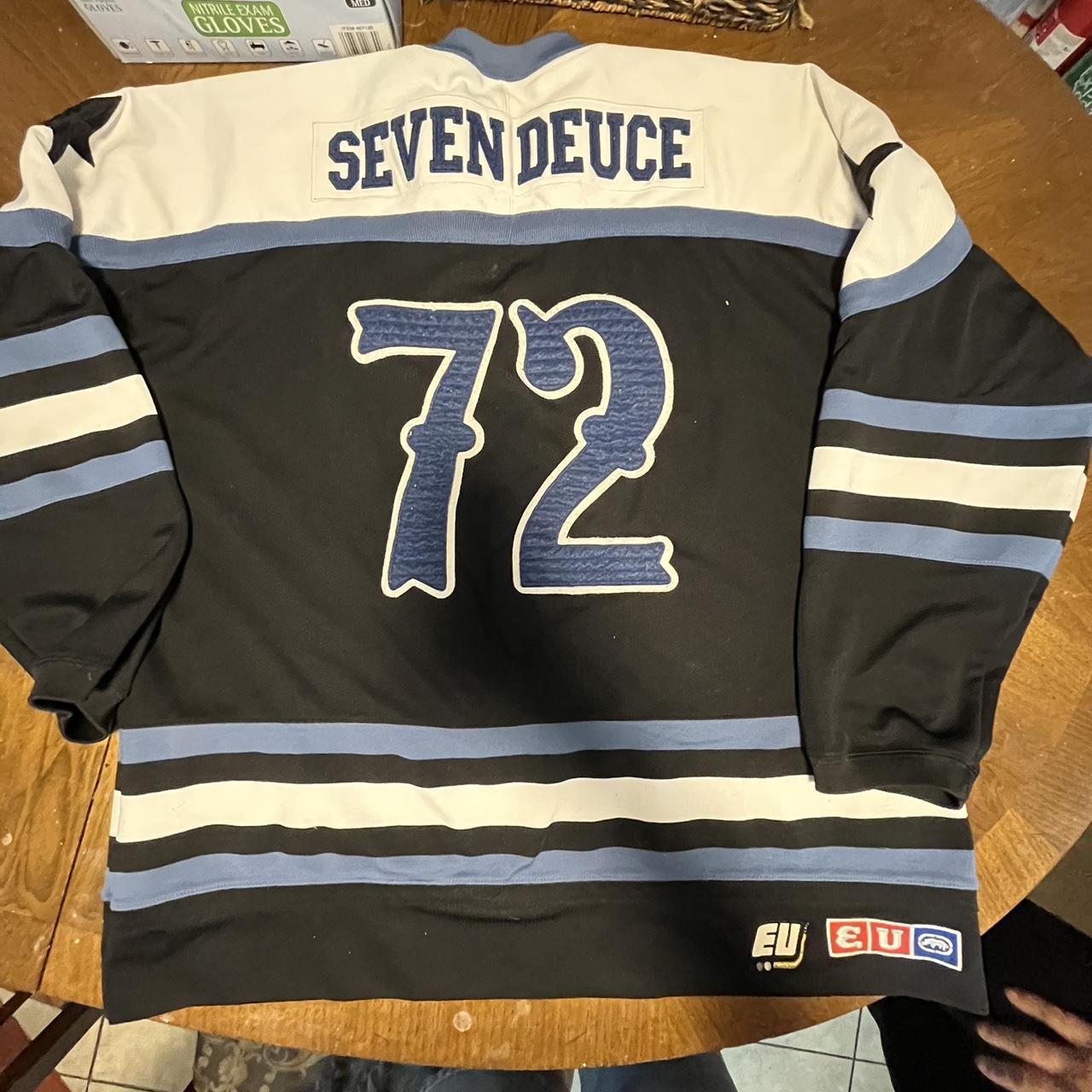 Cool vintage hockey jersey. #thrift #vintage - Depop