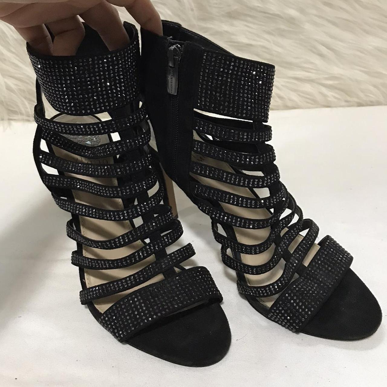 vince camuto gladiator boots