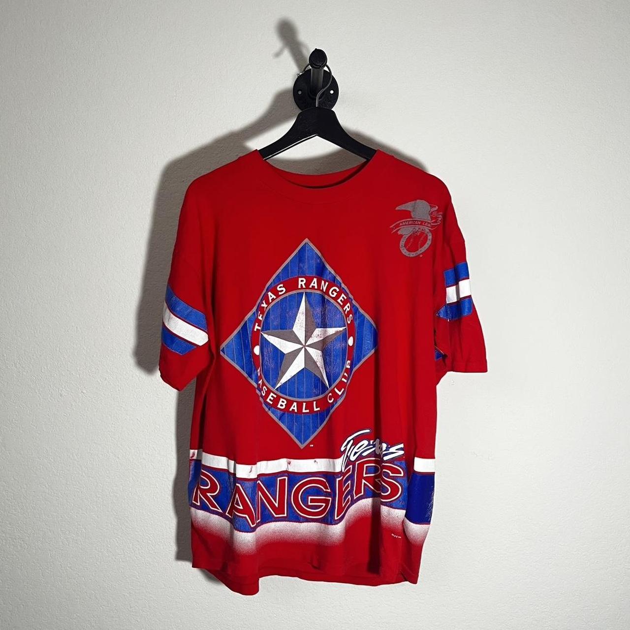 Texas Rangers Dad shirt🤠 Dope vintage Texas Rangers - Depop