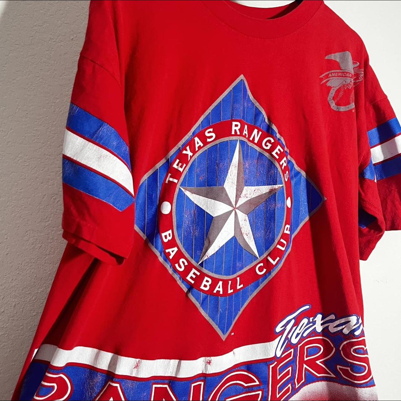 Texas Rangers Dad shirt🤠 Dope vintage Texas Rangers - Depop