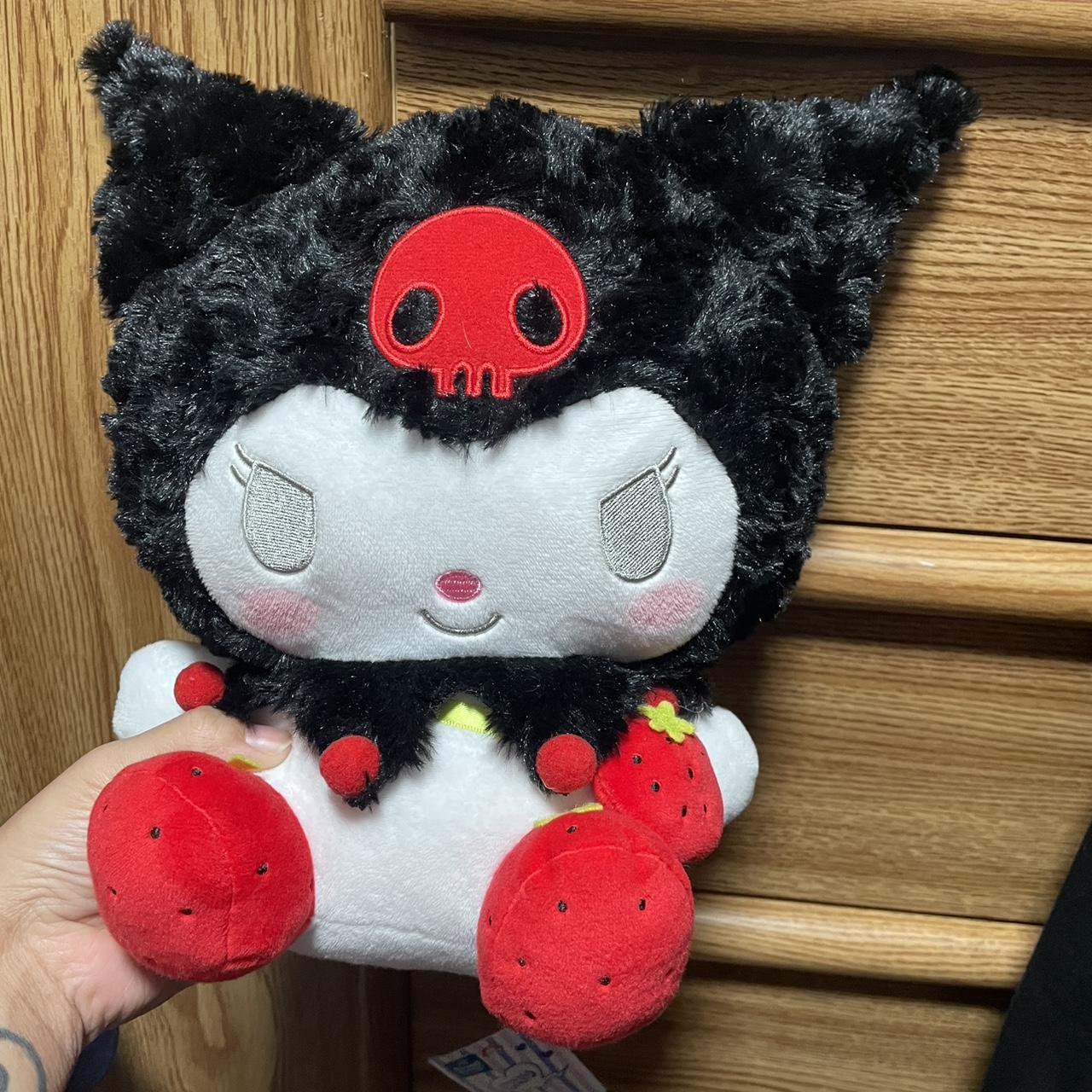 *RARE* Sanrio Kuromi Fukuoka Strawberry buy Plush