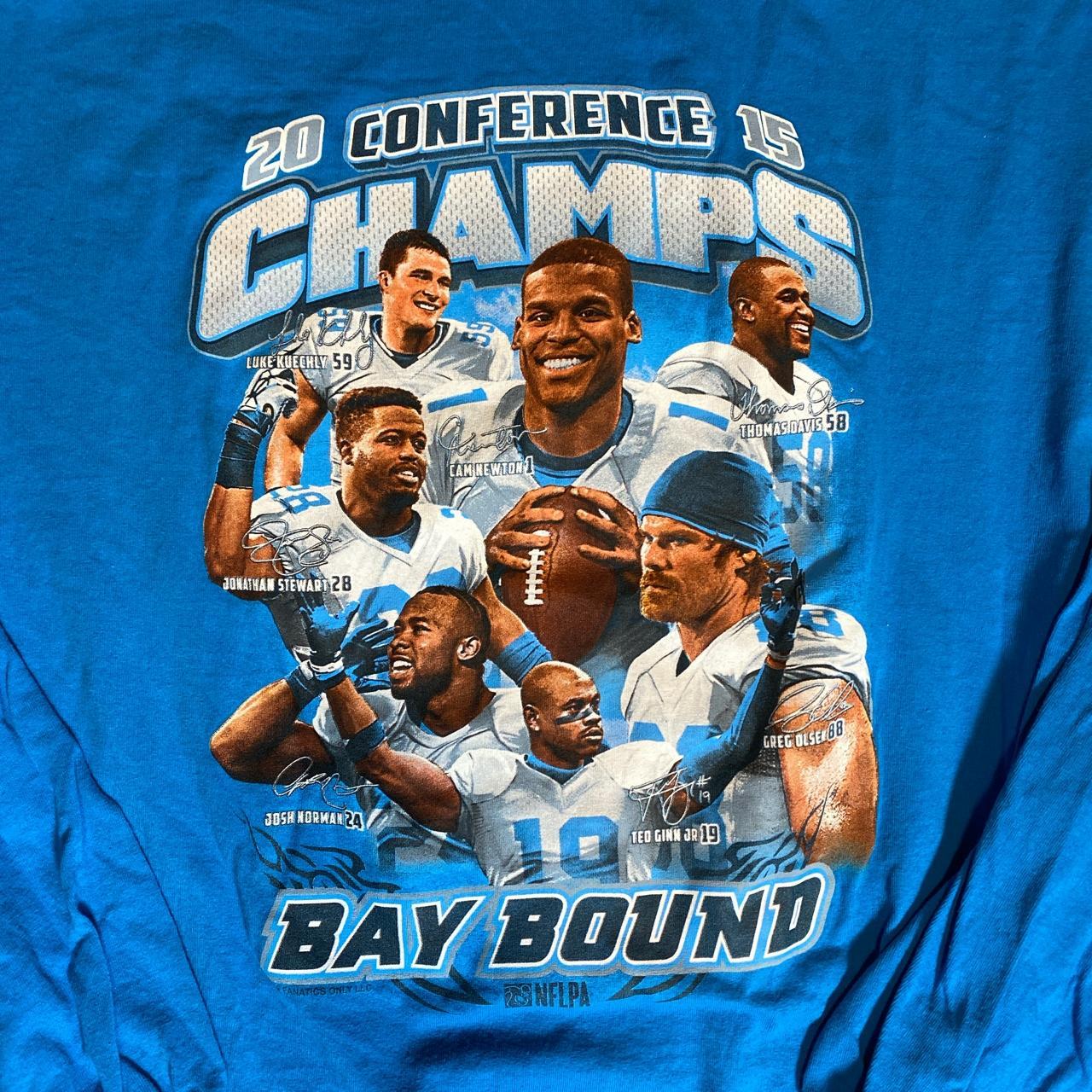 Carolina Panthers 2015 conference champions - Depop