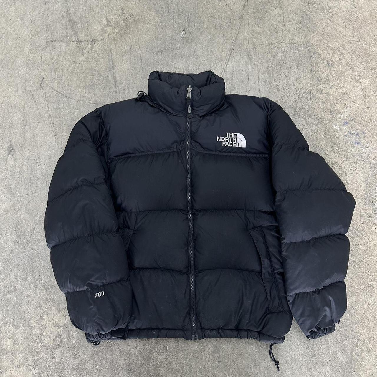 The North Face 96 Retro Vintage Mens Medium Black... - Depop