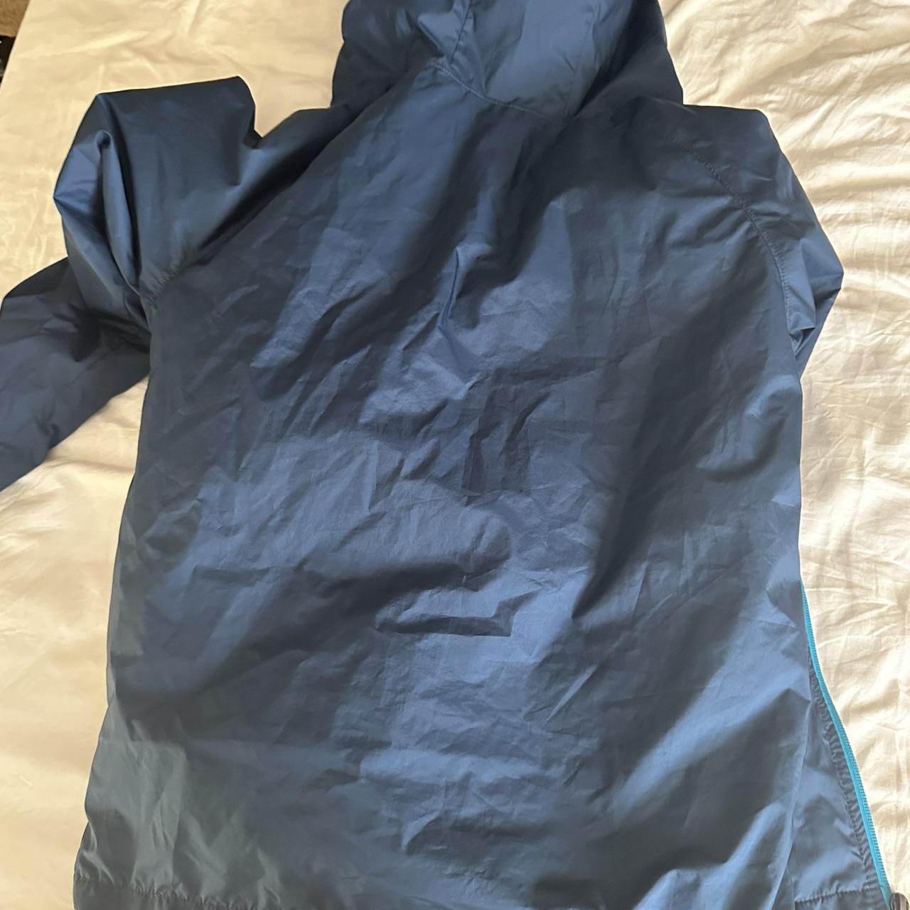 The North Face Navy and Blue Jacket | Depop