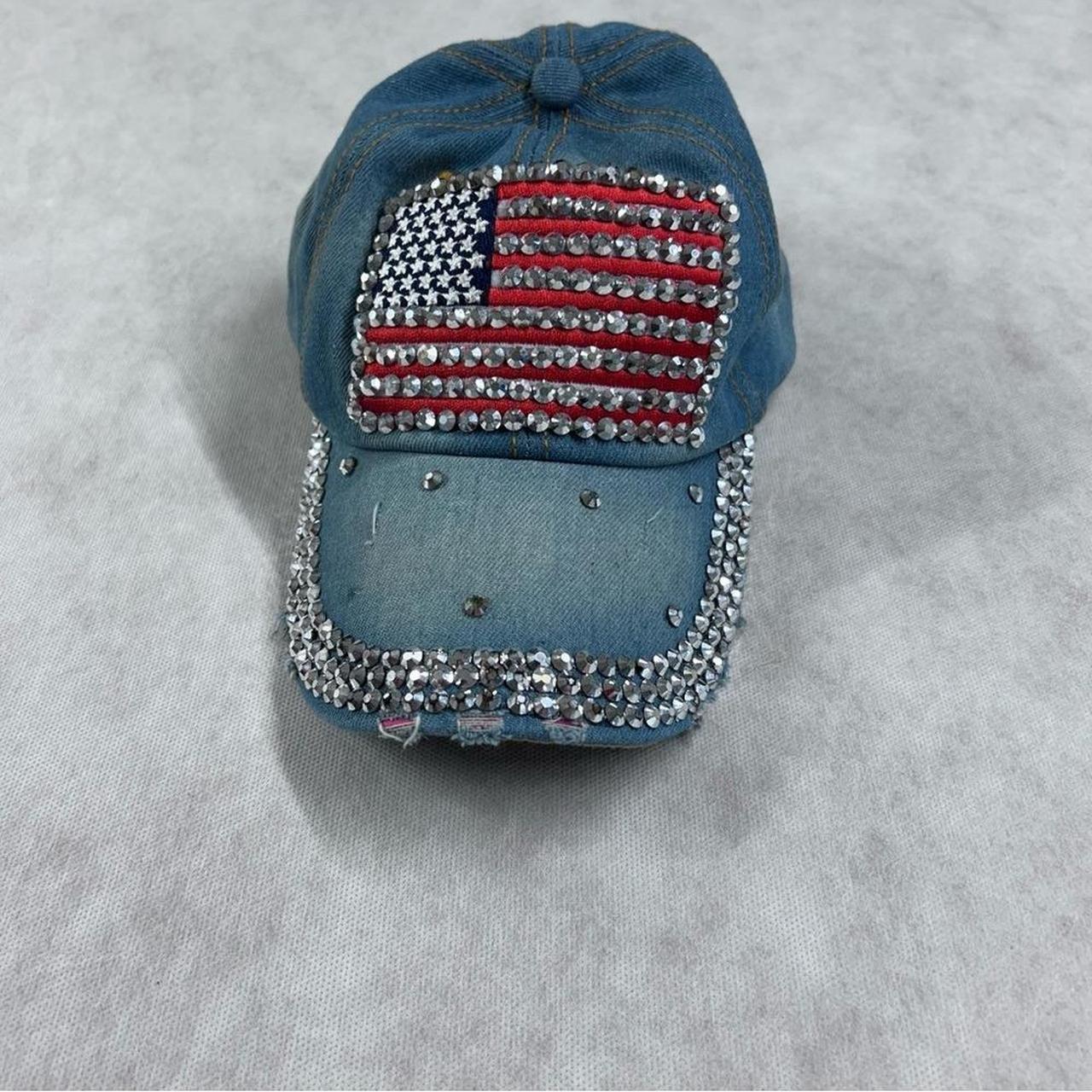 Source Unknown Women's Hat - Blue/Red – Source Un… - image 1