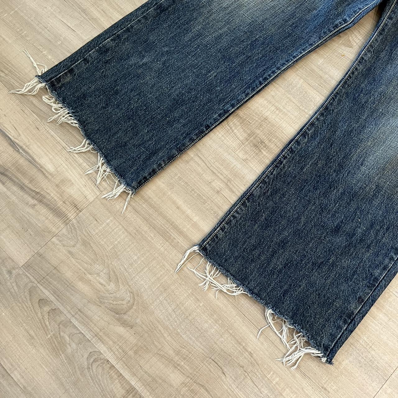 Lucky Brand Men's Navy Jeans | Depop