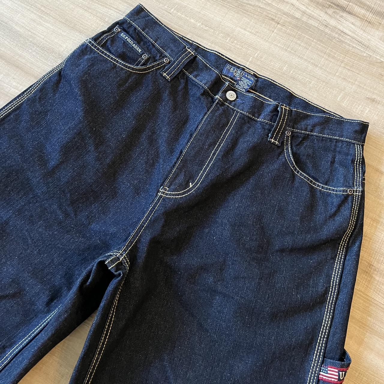 U.S. Polo Assn. Men's Navy Shorts | Depop