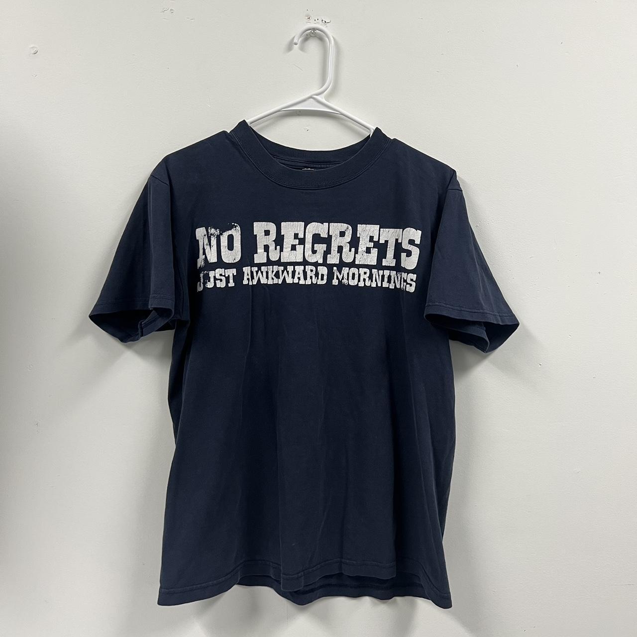 y2k grunge 2000s funny no regrets sex t shirt Fits... - Depop