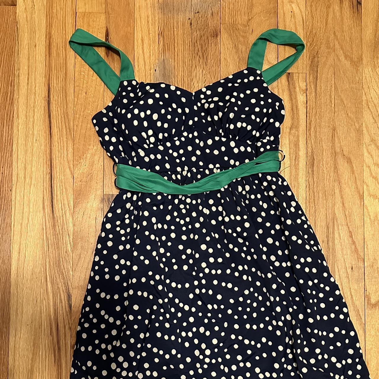 Forever 21 green polka dot dress sale