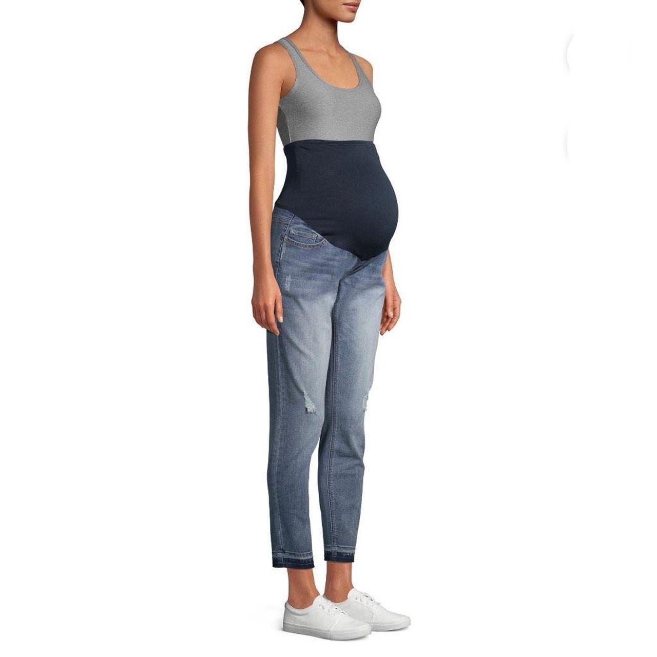 Time and Tru Maternity Pants Size XXL Heather Grey - Depop