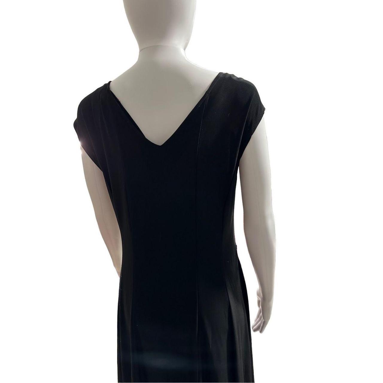 Ellen Tracy Women's Black Dress Depop