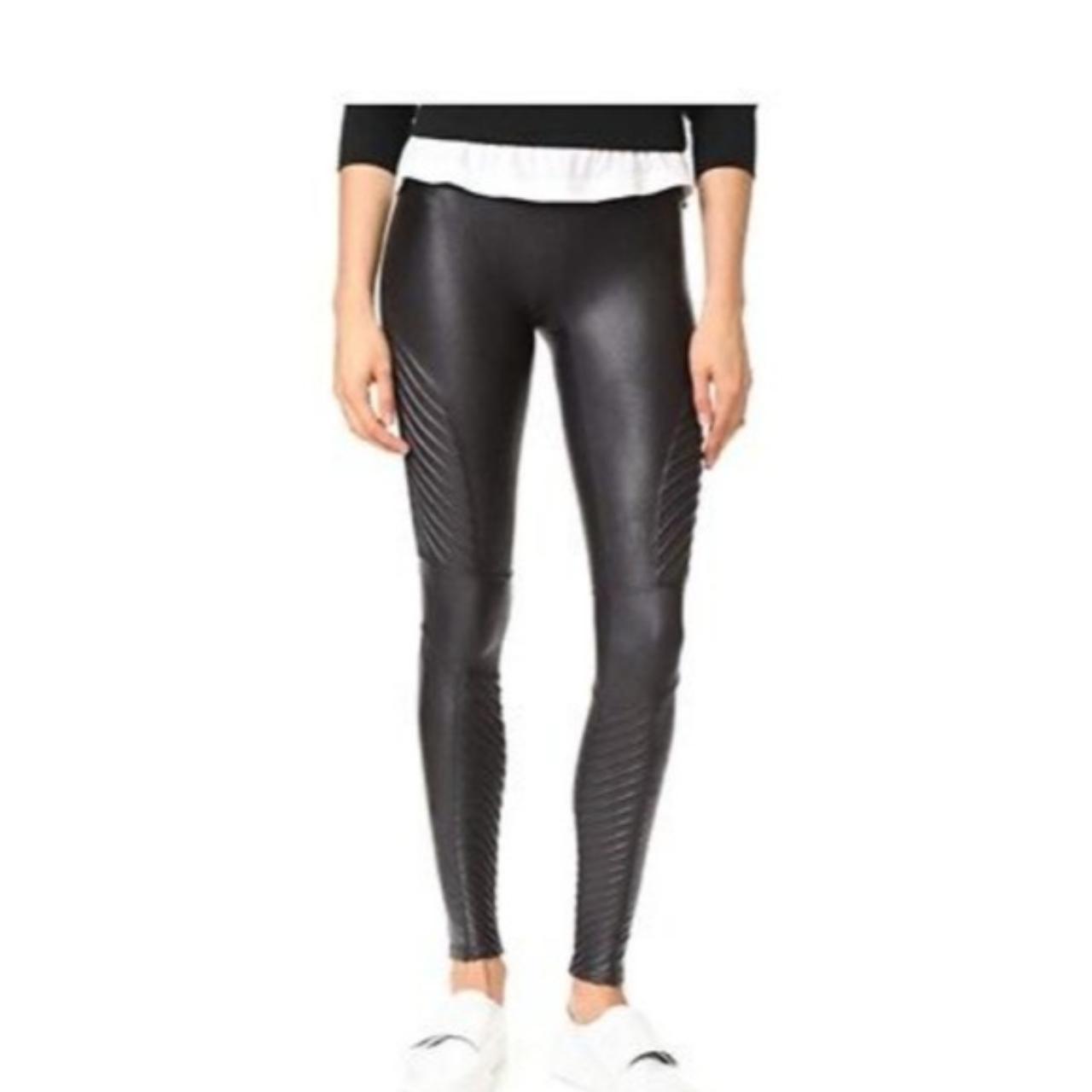 Spanx faux leather hot sale moto leggings