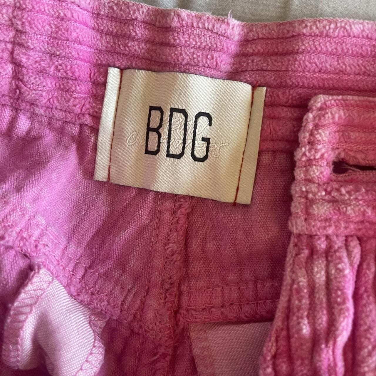 Bdg Women S Pink Trousers Depop