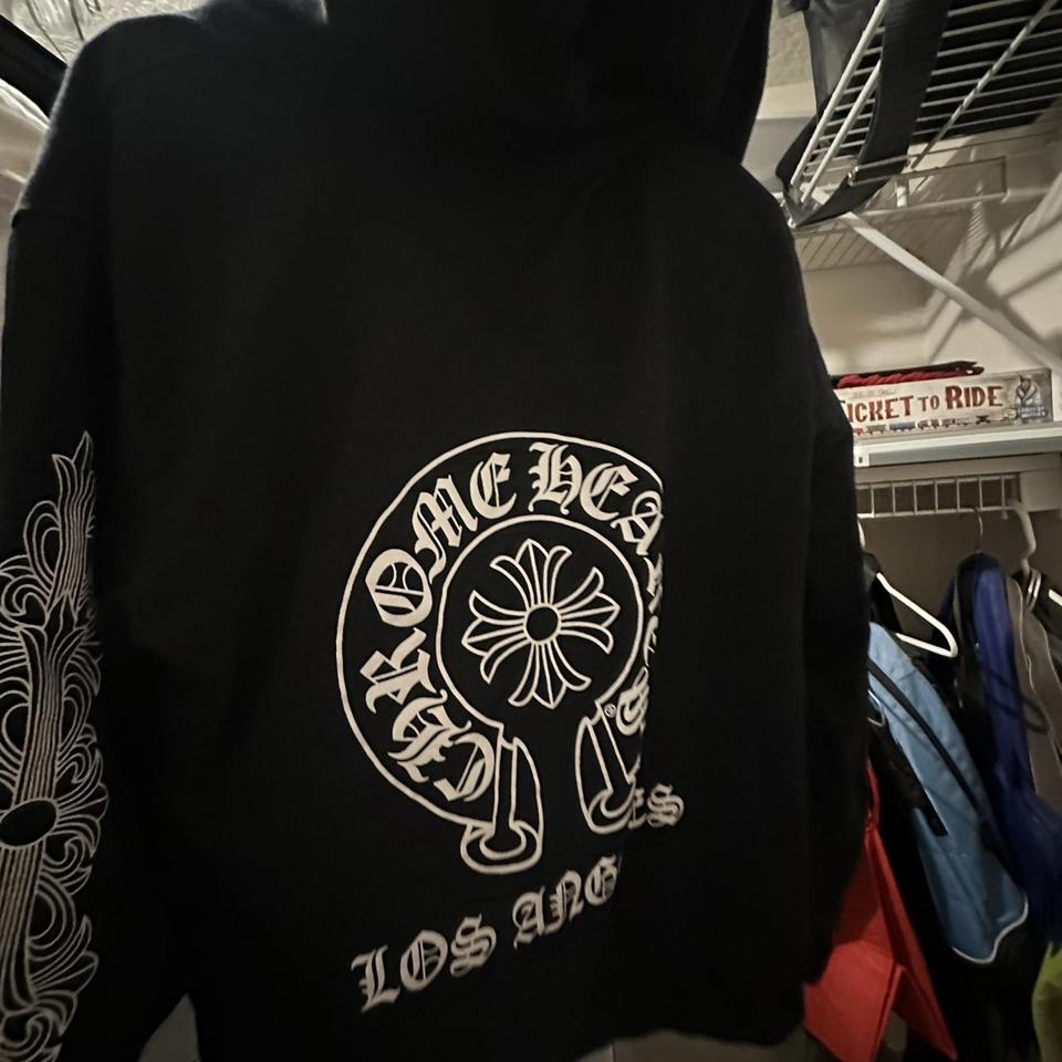 Chrome Hearts Los Angeles Exclusive Hoodie Black for Women
