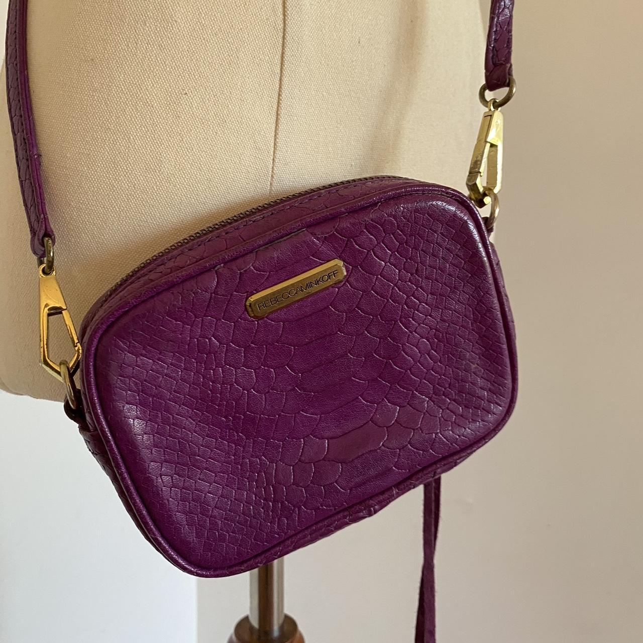 Rebecca minkoff purple online bag