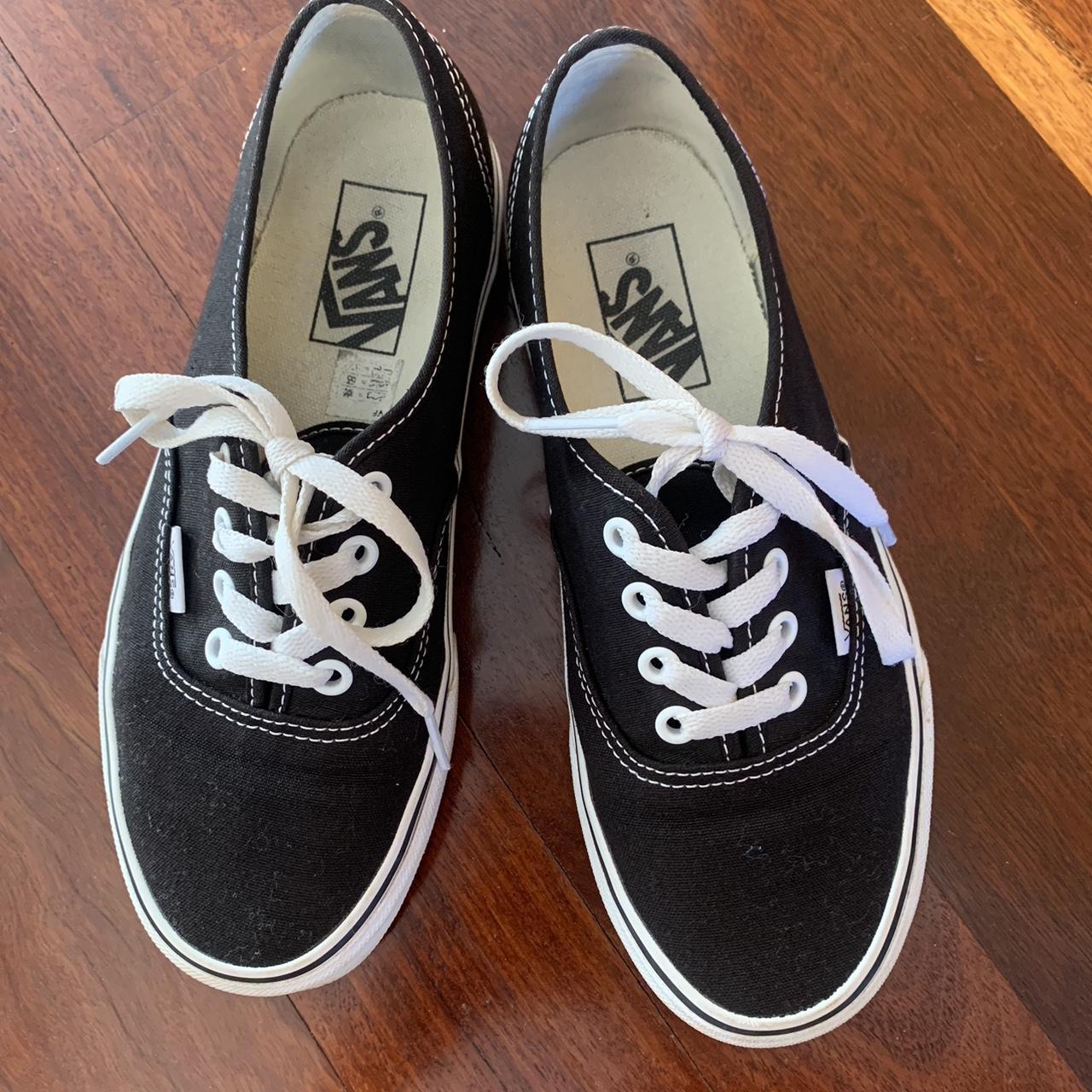 Ladies vans US 7.5 In great condition, worn twice - Depop