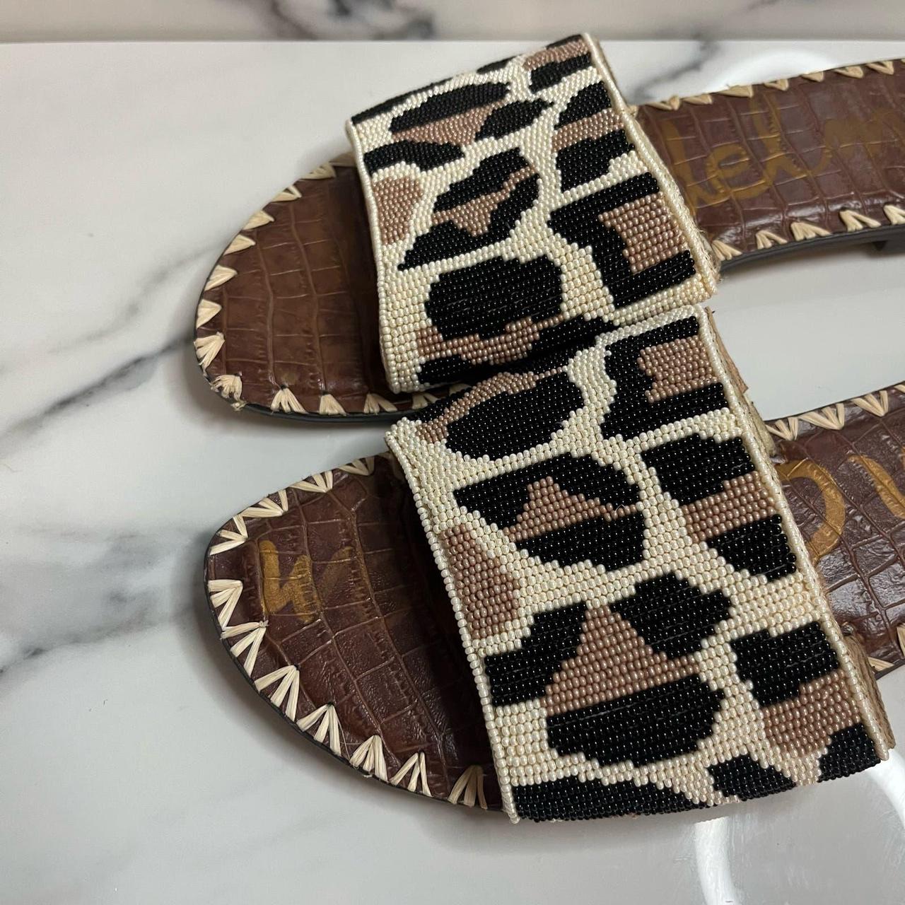 Sam edelman gunner 2025 slide leopard