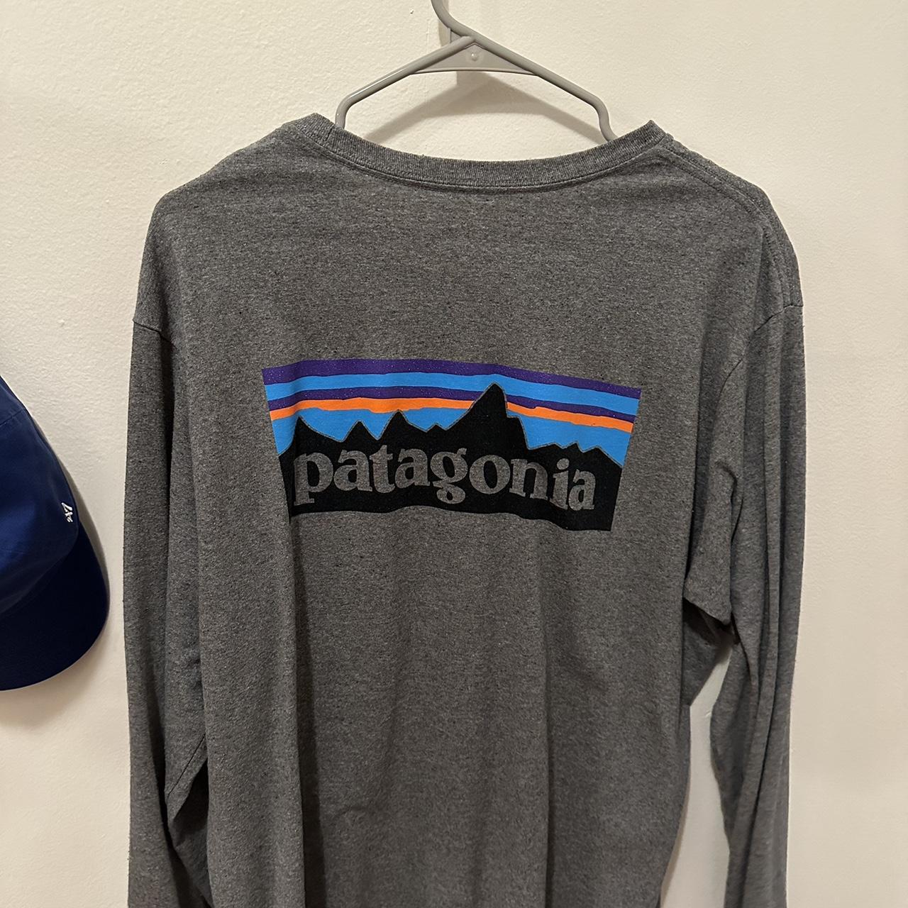 Long sleeve Patagonia Logo - Depop