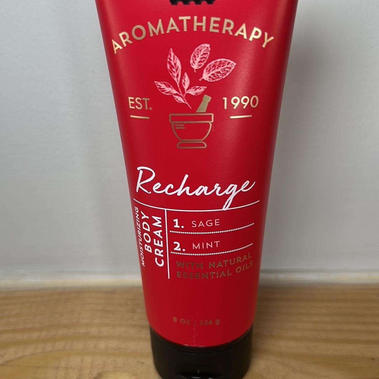 Bath and body newest works aromatherapy recharge 24 hour moisture body butter and body