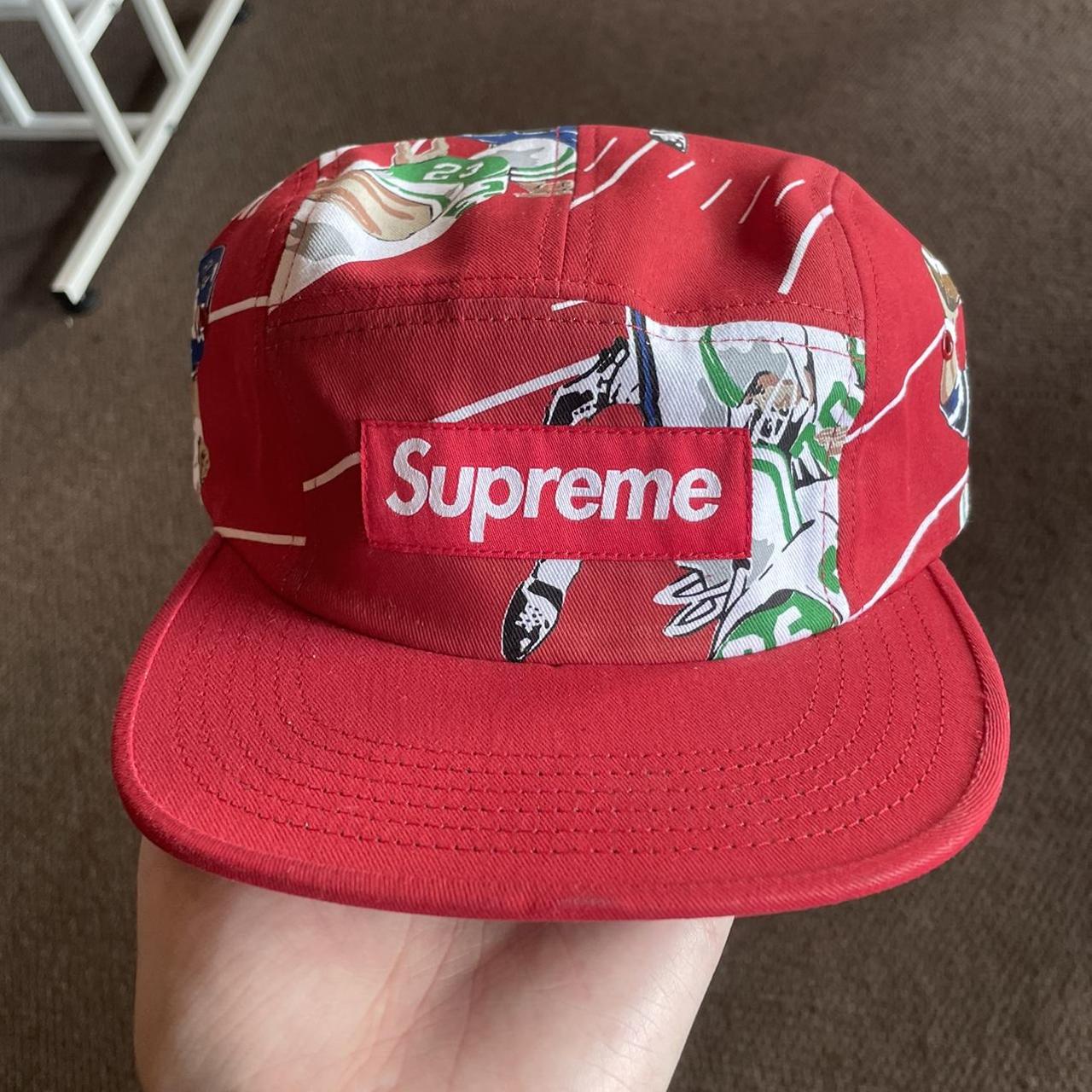 Supreme 2013 Football Camp Cap Red Color One Size...