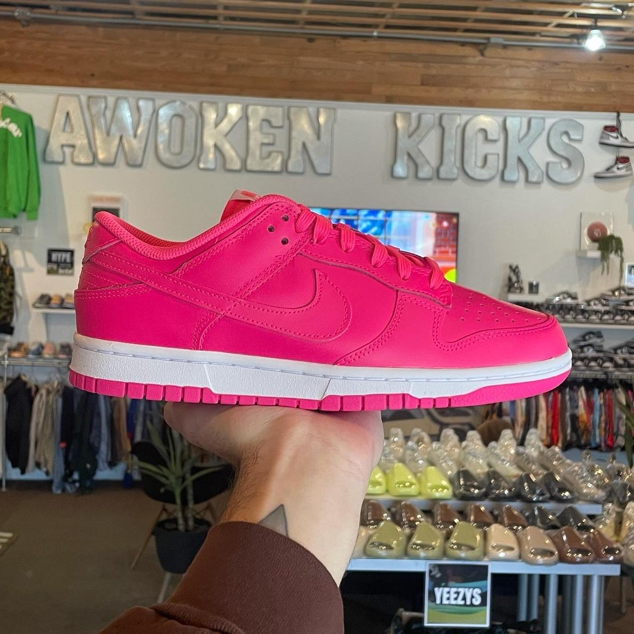 Nike Dunk Low All Pink Available in Multiple Womens... - Depop