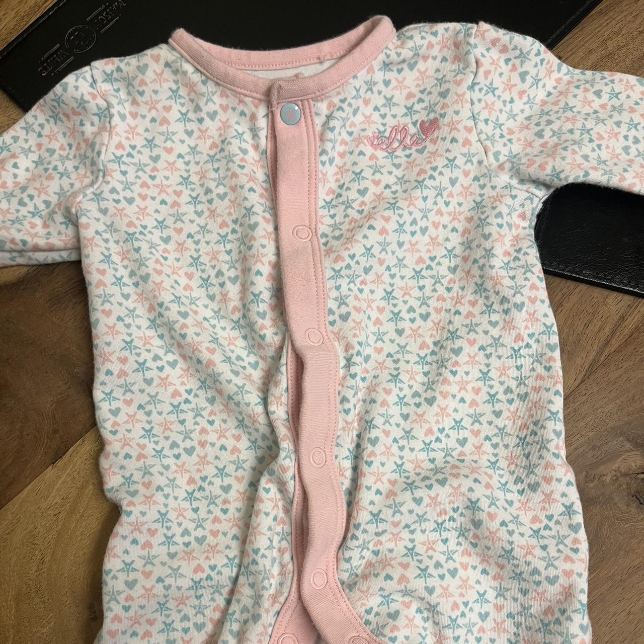 Elle baby sleep suit size