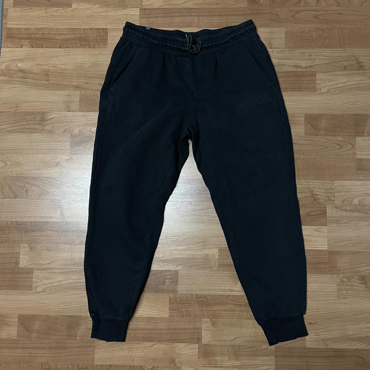Black flare sweatpants size small JOCKEY *perfect - Depop
