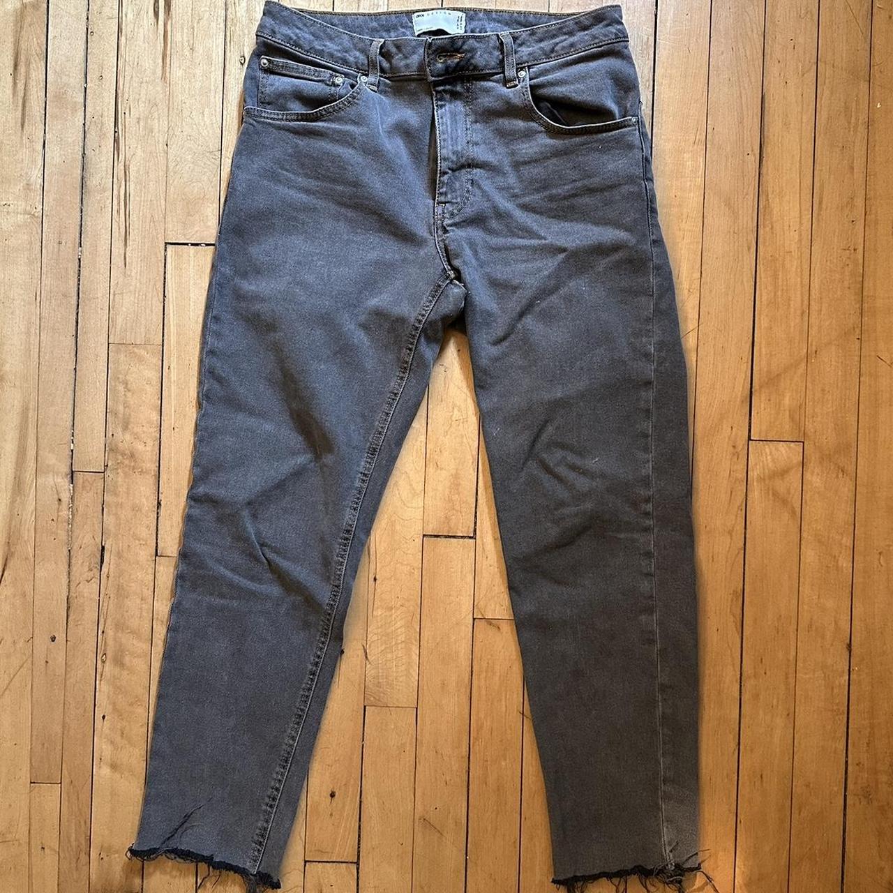 ASOS Men's Grey Jeans Depop
