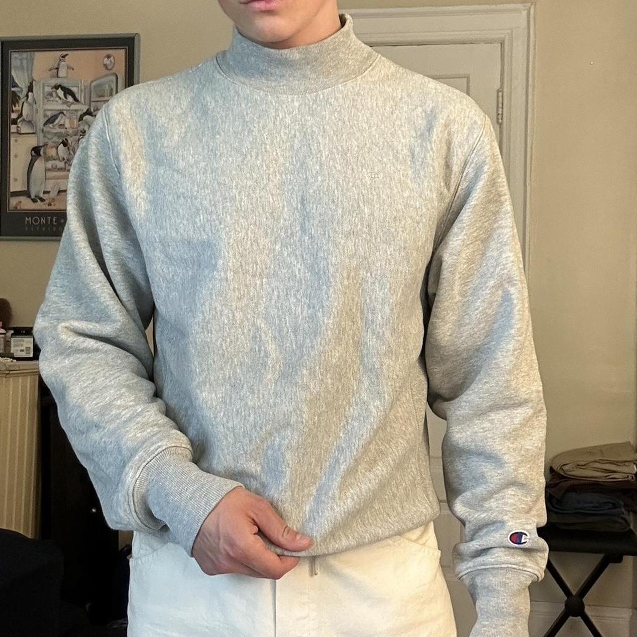 Champion turtleneck clearance sweatshirt