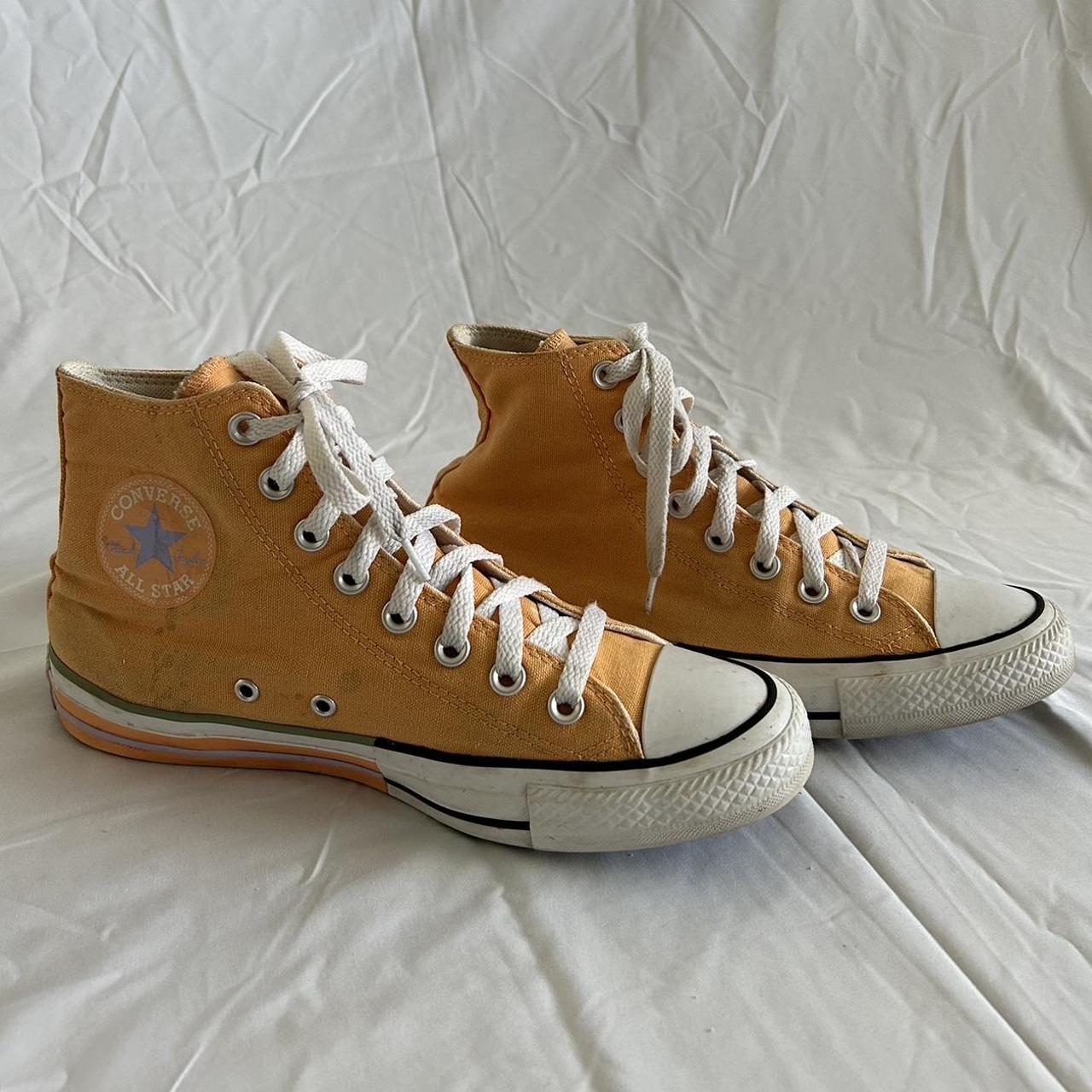 CONVERSE Chuck Taylor All Star Classic (orange) - Depop