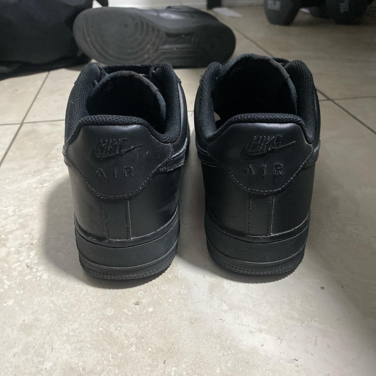 mens black air force 1s