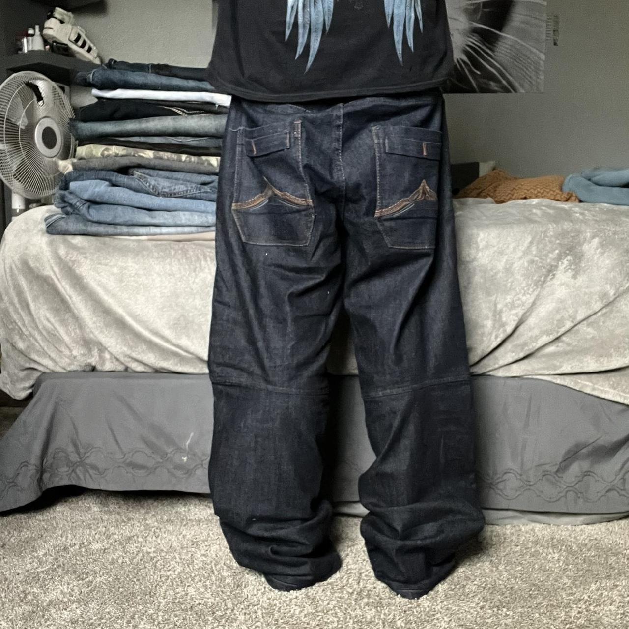 Insane pair of y2k Armani exchange jeans, really... - Depop