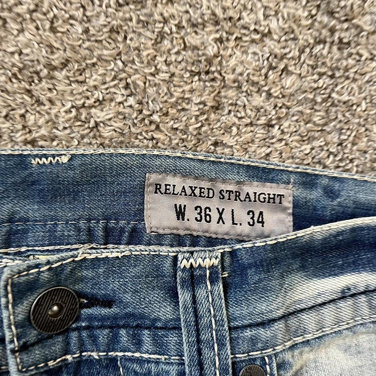 Insane y2k baggy faded glory jeans, dm me with any... - Depop
