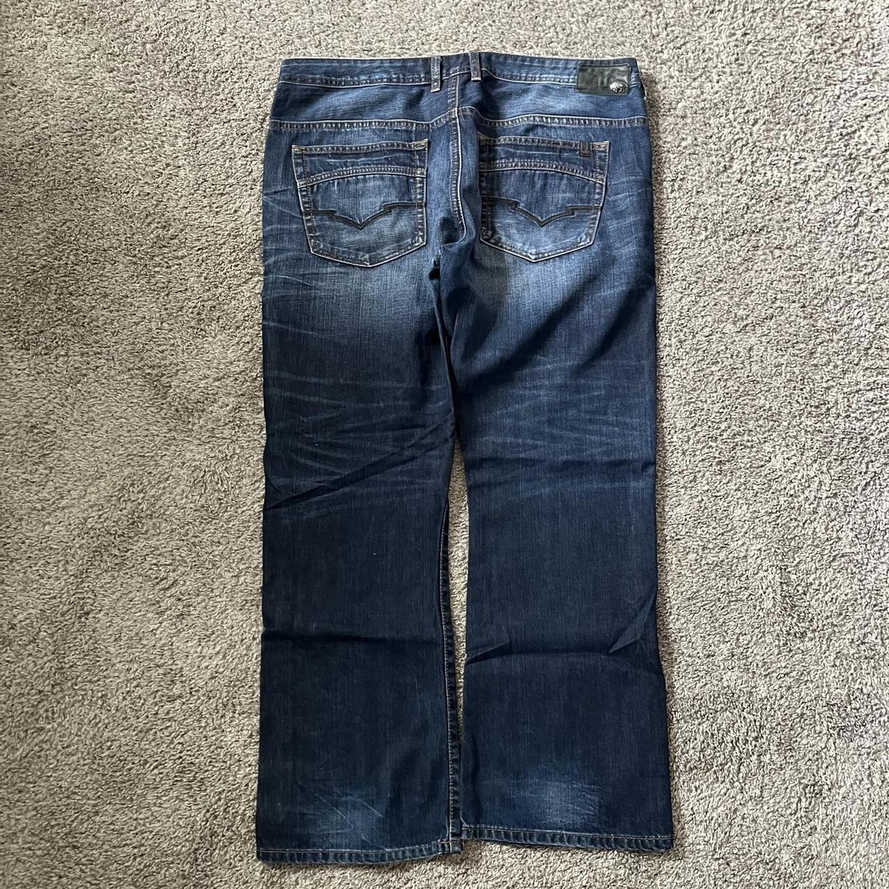 Super sick y2k baggy buffalo jeans, dm me with any... - Depop