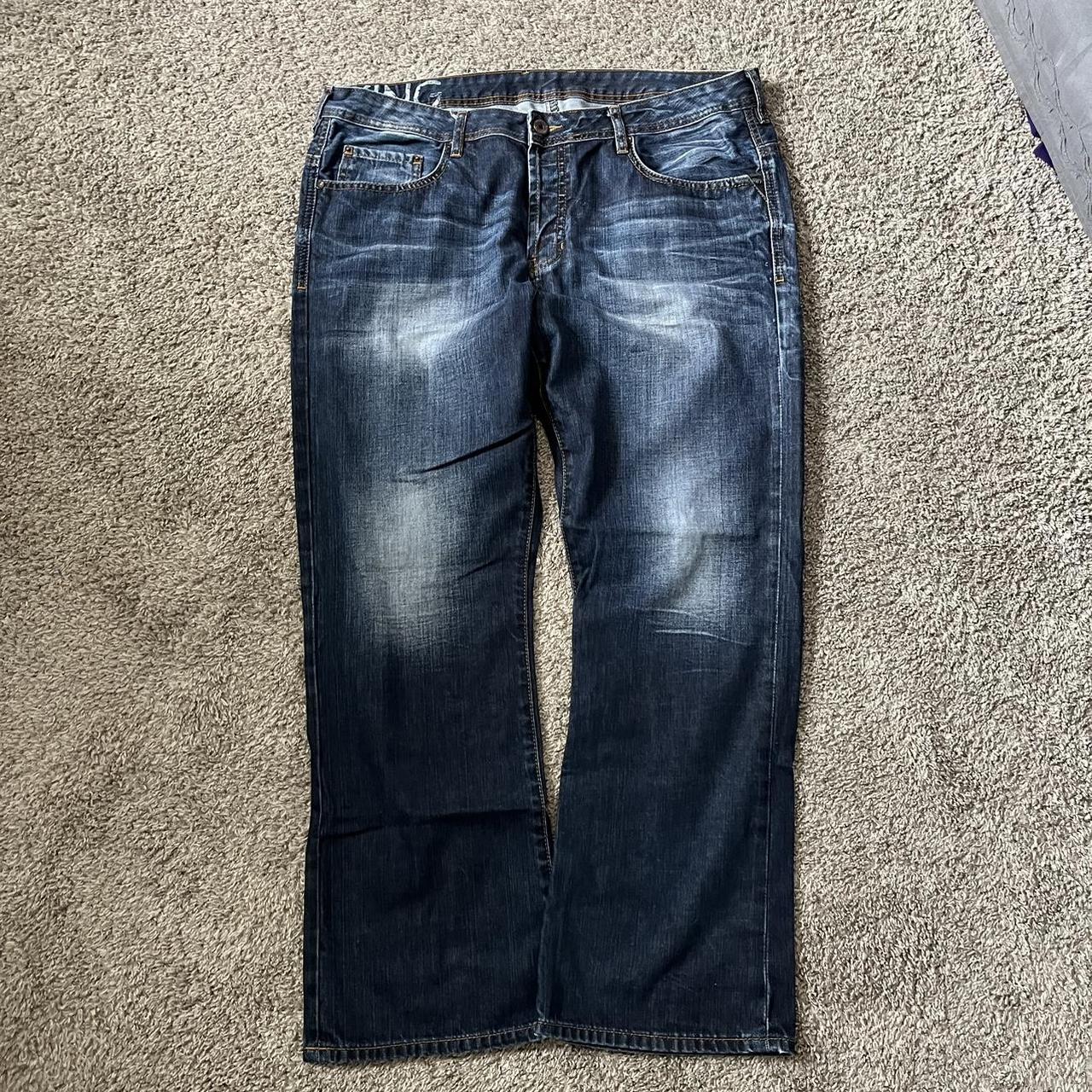 Super sick y2k baggy buffalo jeans, dm me with any... - Depop