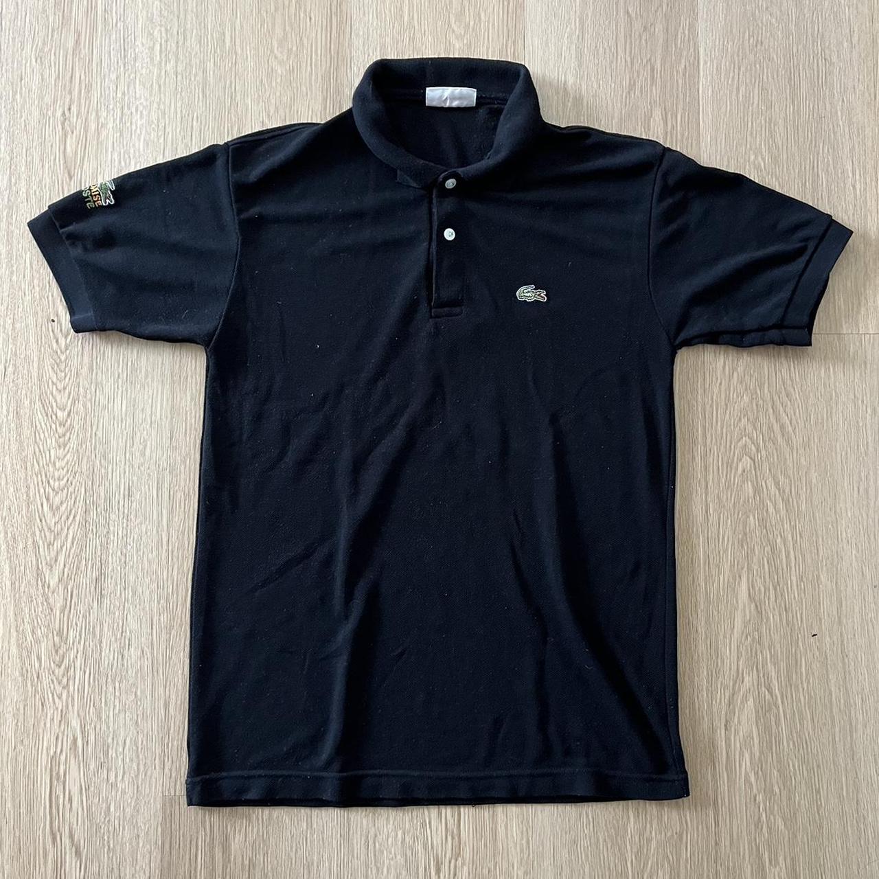 Lacoste Men's Black Polo-shirts | Depop