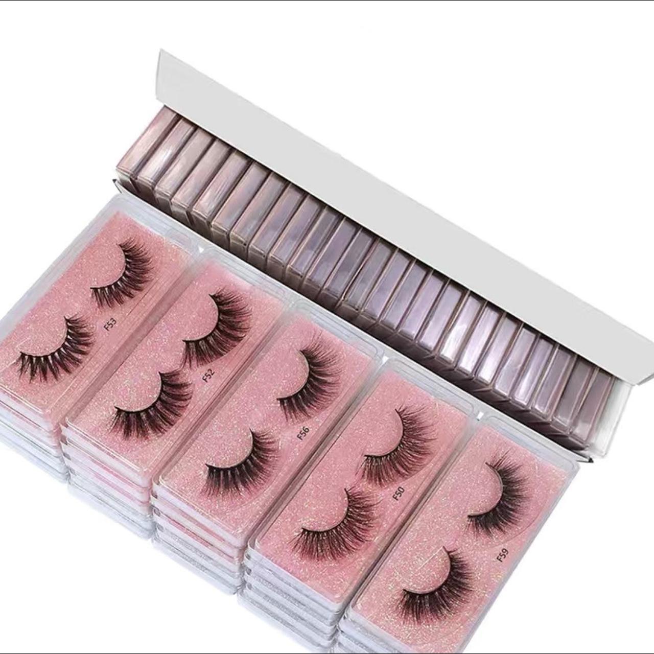 3d Mink Lashes Natural Fluffy Wispy False Eyelashes Depop 8675