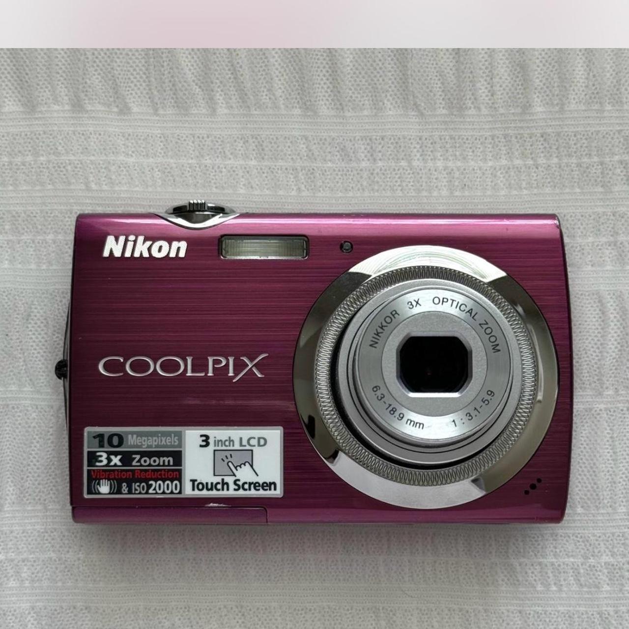 Nikon Coolpix s230 10.8 MP outlets digital camera in plum