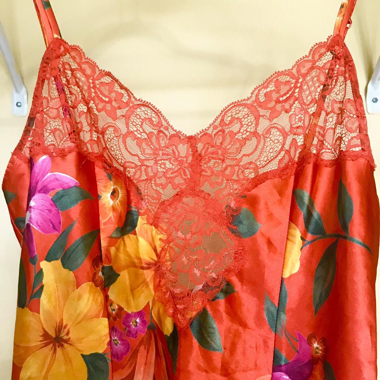 Lace orange discount flower victoria secret