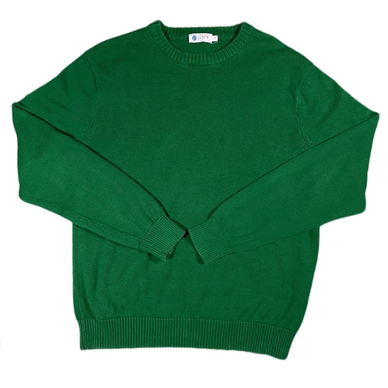 J.Crew Men's Green Jumper Depop