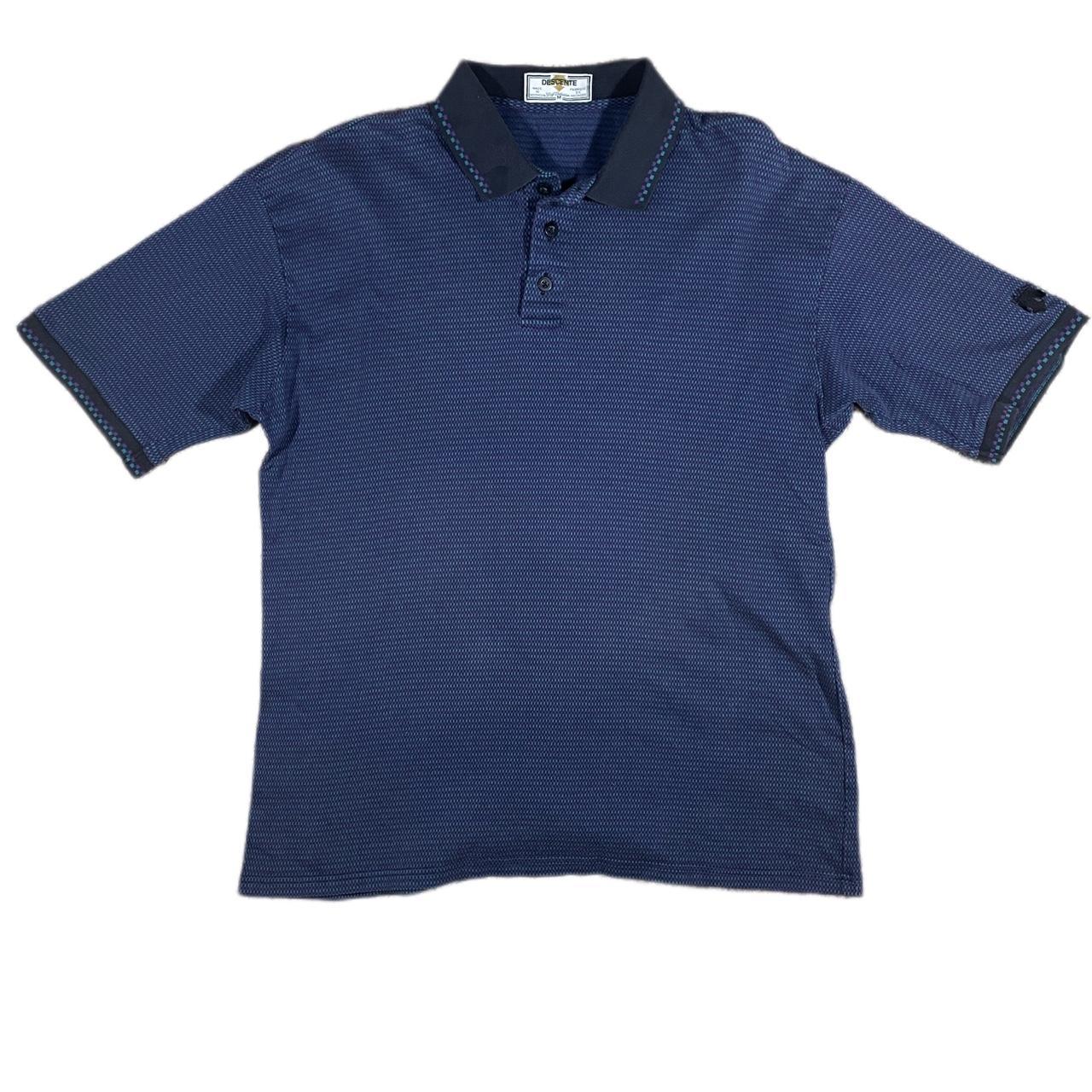 Men's Blue and Purple Polo-shirts | Depop