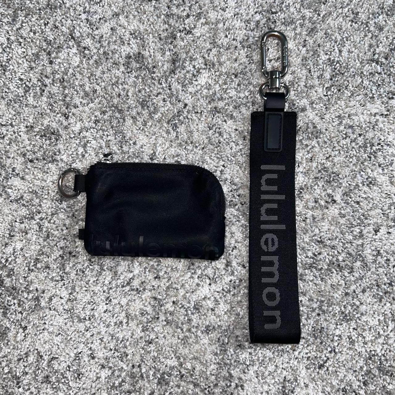 lululemon never lost keychain AND clippable card... Depop