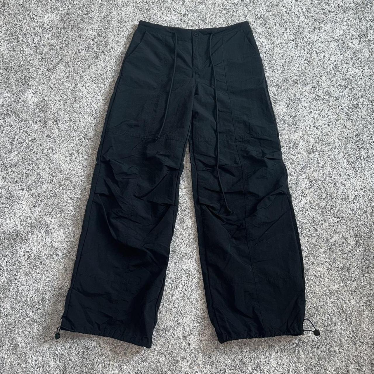  super cute grey bandit parachute pants i love... Depop