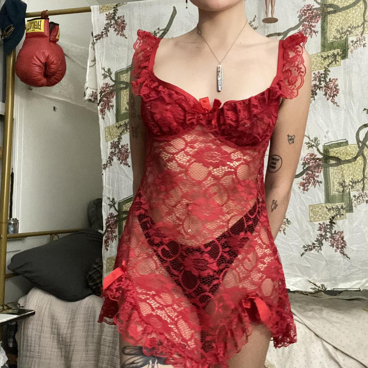 Vintage Red offers sexy lingerie