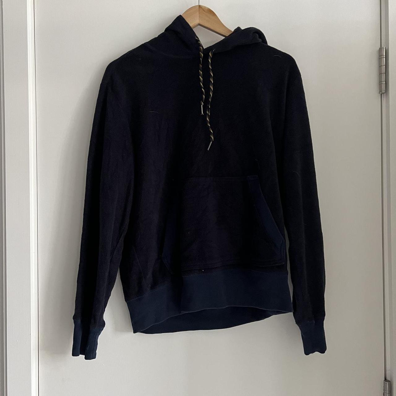 Gap navy fleece hoodie. -Size M -Postage... - Depop