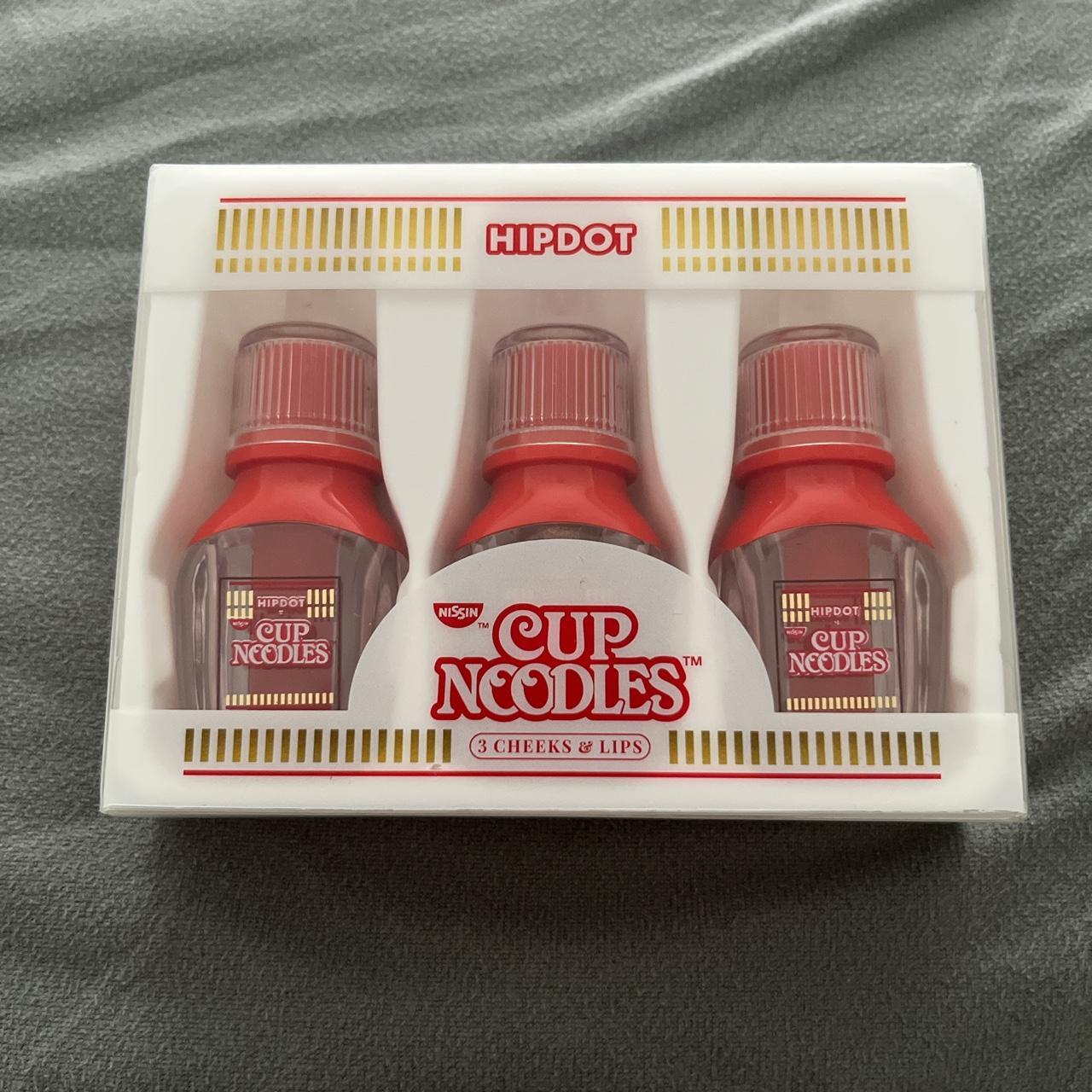 Hipdot x Cup Noodles cheek & lip set!! Brand new in... Depop