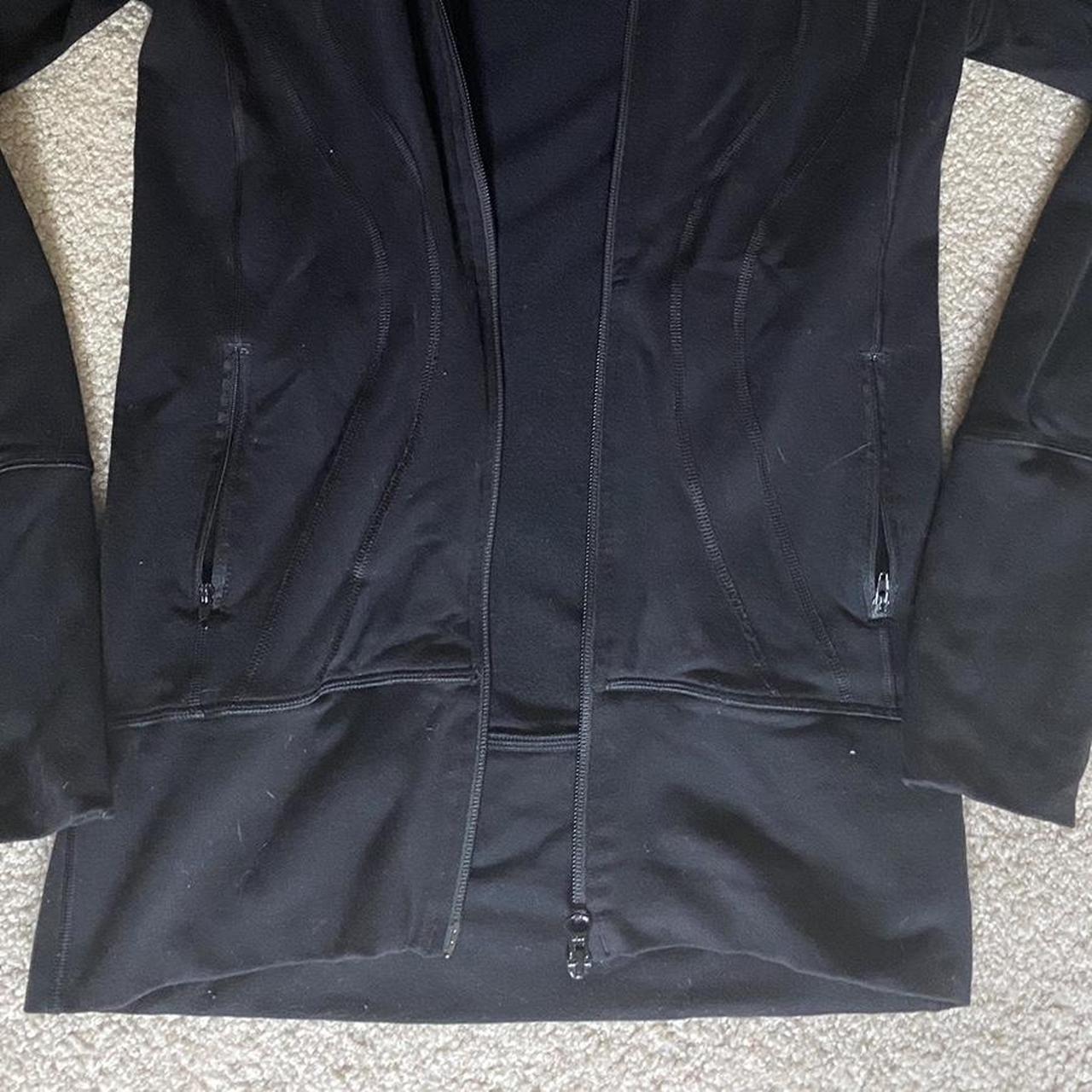 LULULEMON JACKET black, zipper is broken other than... Depop