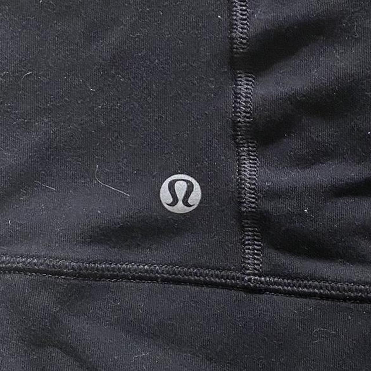 LULULEMON JACKET black, zipper is broken other than... Depop