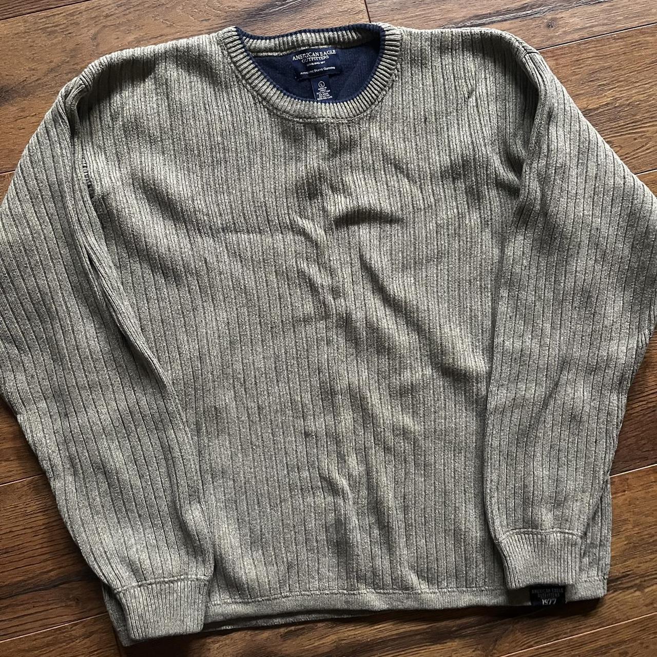 Modern American Eagle Sweater. Heavyweight. Good - Depop