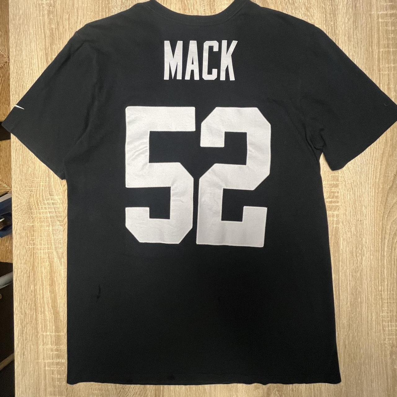 Khalil Mack signed Oakland Raiders football jersey Beckett COA proof autographed Khalil Mack signed Oakland Raiders football jersey Beckett COA proof autographed